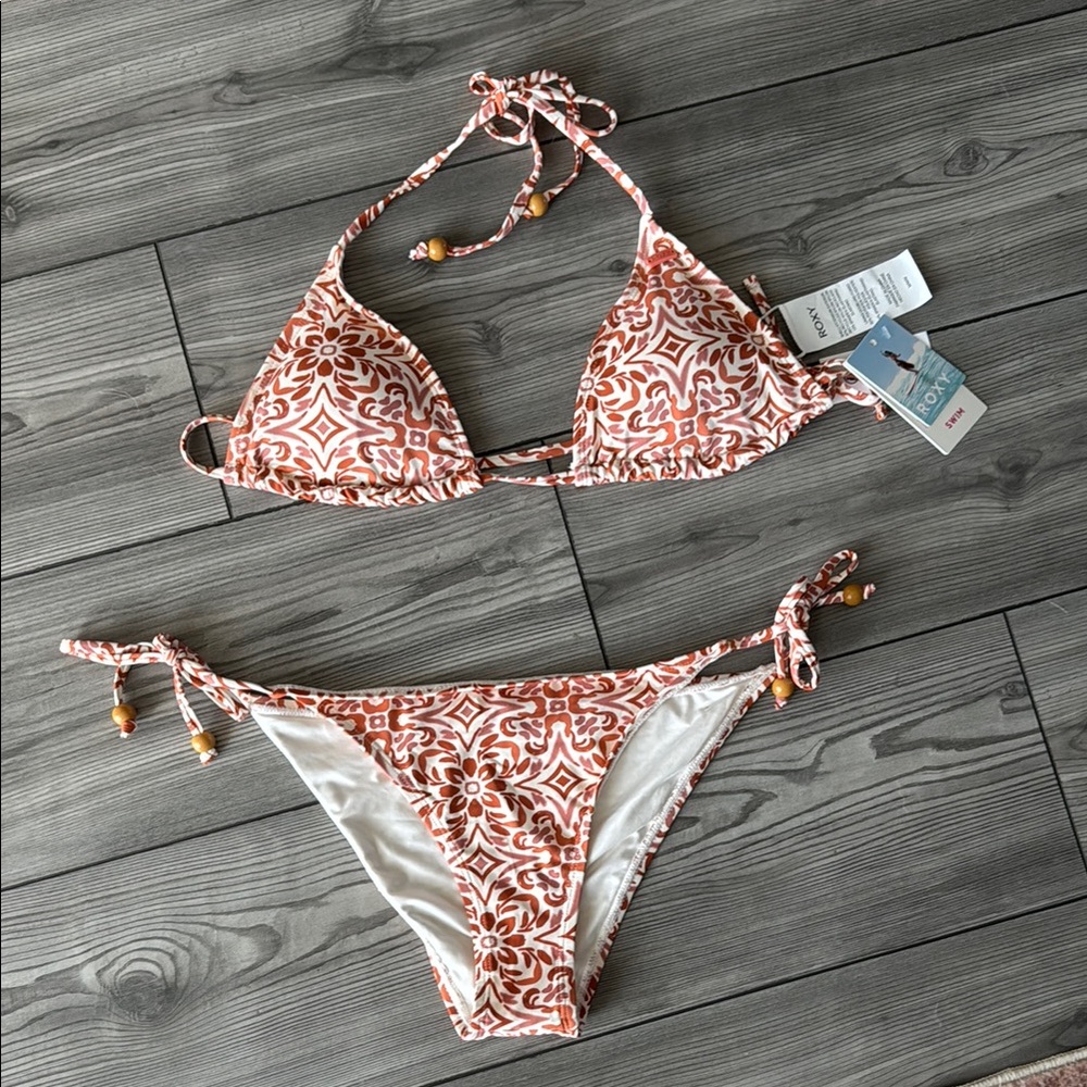 Roxy Fresco Tile Tiki Bikini Set